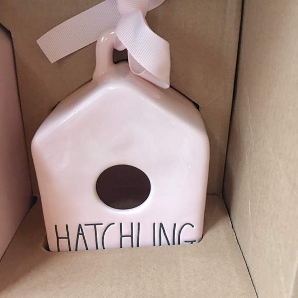 Rae Dunn Pink MOM & HATCHLING Pink Birdhouses - Picture 3 of 3
